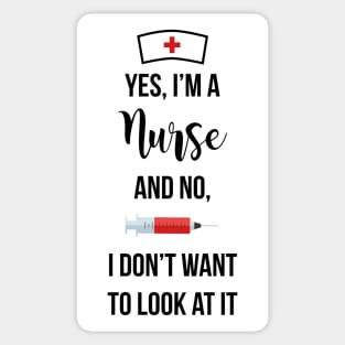 Yes, I'm a Nurse Sticker